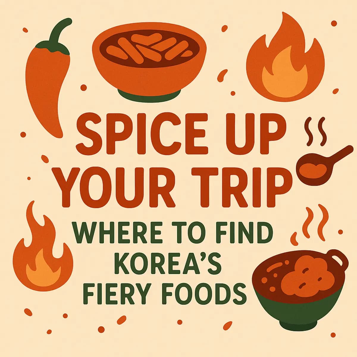 Spice Up Your Trip: Where to Find Korea’s Fiery Foods