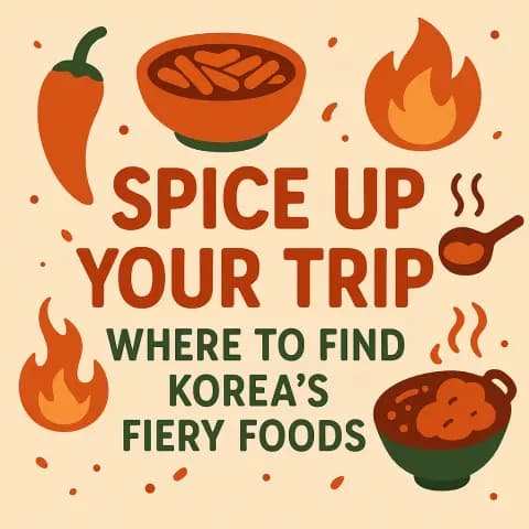 Spice Up Your Trip: Where to Find Korea’s Fiery Foods